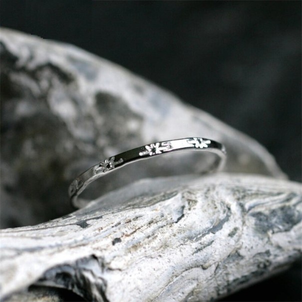 Damesring D1055 zilver 8 2