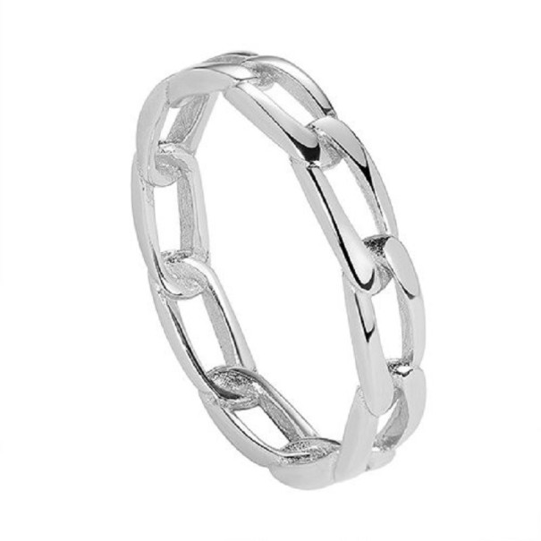 Damesring D1164 zilver 6