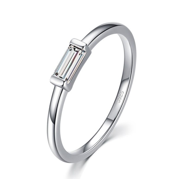 Damesring D1265 zilver 5