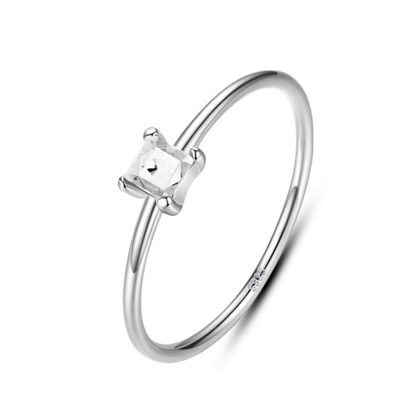 Damesring D1276 wit 6