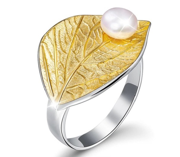 Damesring D1381 zilver