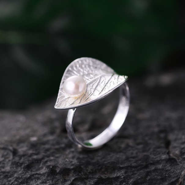 Damesring D1381 zilver