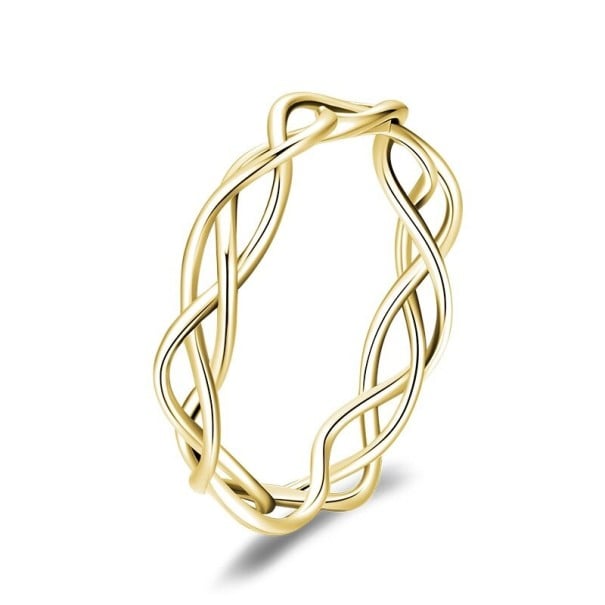 Damesring D1415 goud 7