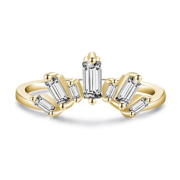 Damesring D1438 goud 6