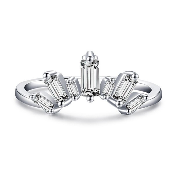Damesring D1438 zilver 6