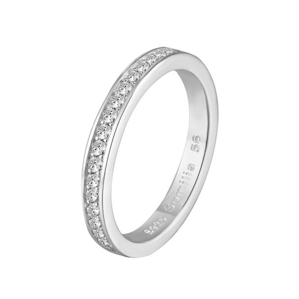 Damesring D1454 zilver 6