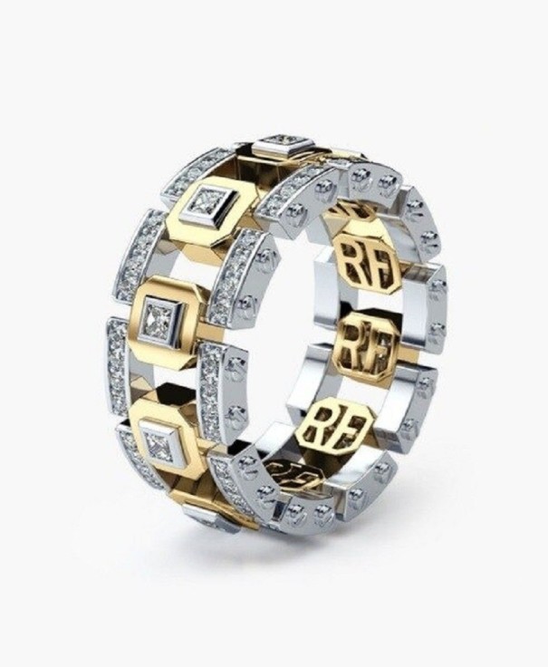 Damesring D1559 goud 7