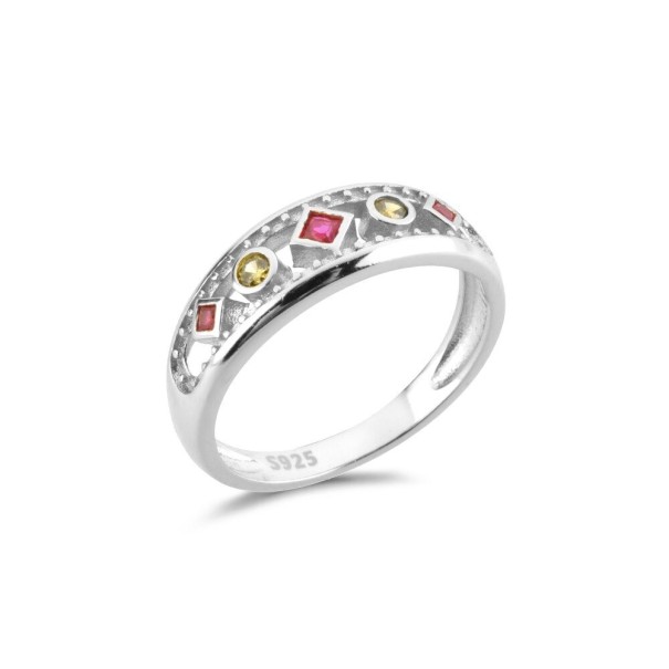 Damesring D1576 zilver 8