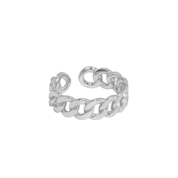 Damesring D1710 zilver