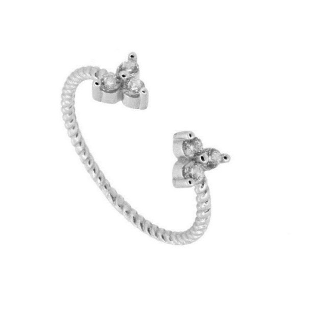 Damesring D1898 zilver