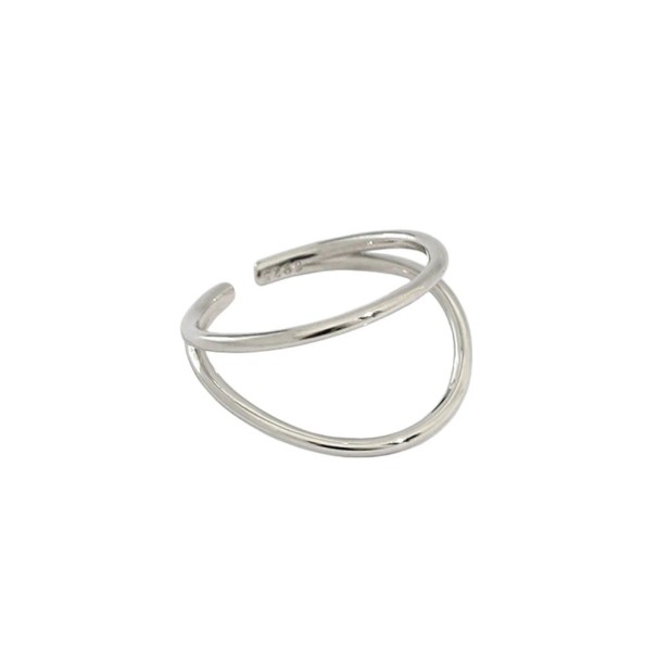 Damesring D2089 zilver