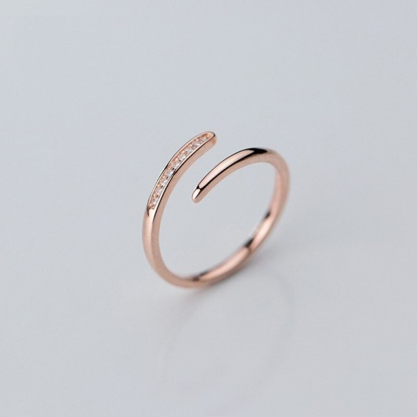 Damesring D2132 zilver