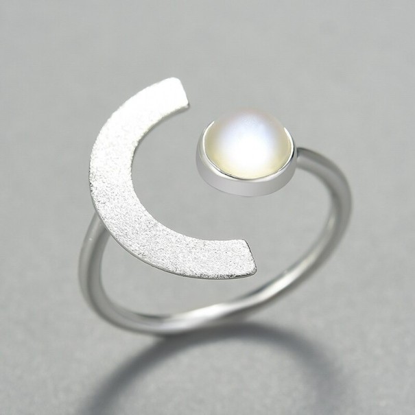 Damesring D2146 zilver