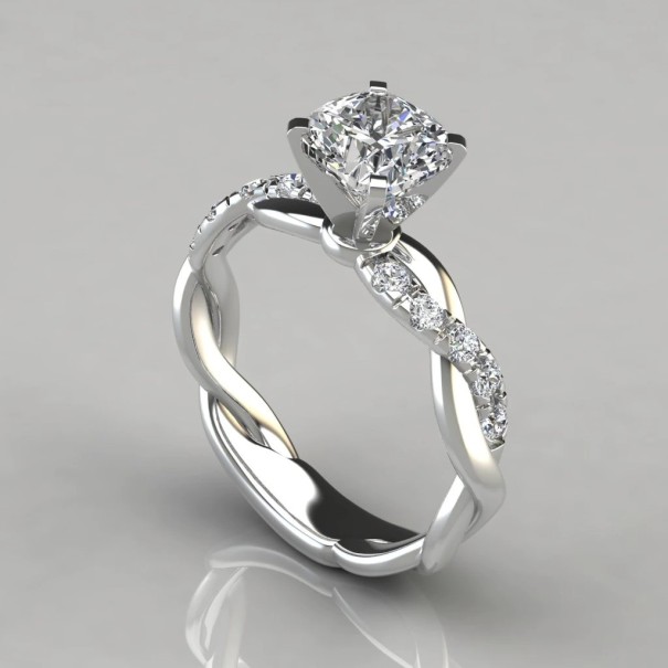 Damesring D2453 zilver 11