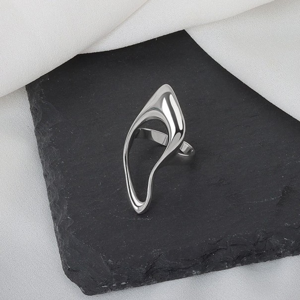 Damesring D2466 zilver