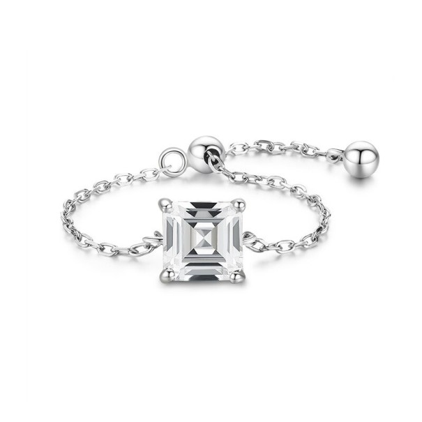 Damesring D2484 zilver 2