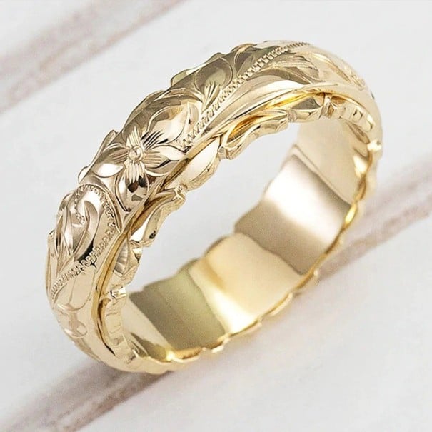 Damesring D2502 goud 6