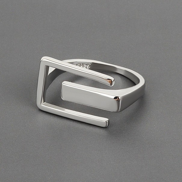 Damesring D2551 zilver