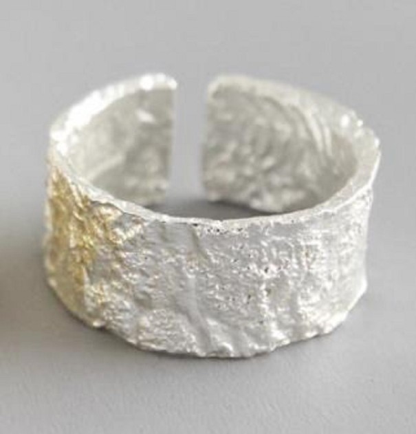 Damesring D2612 zilver