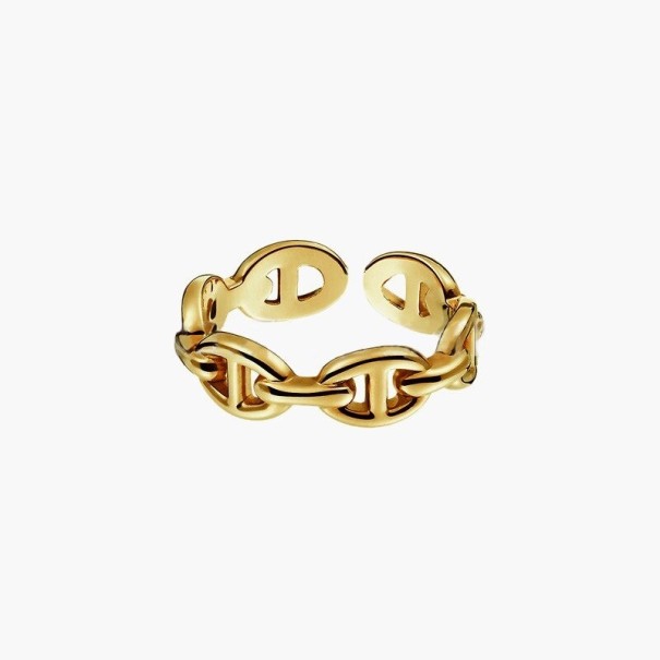 Damesring D2613 goud 3
