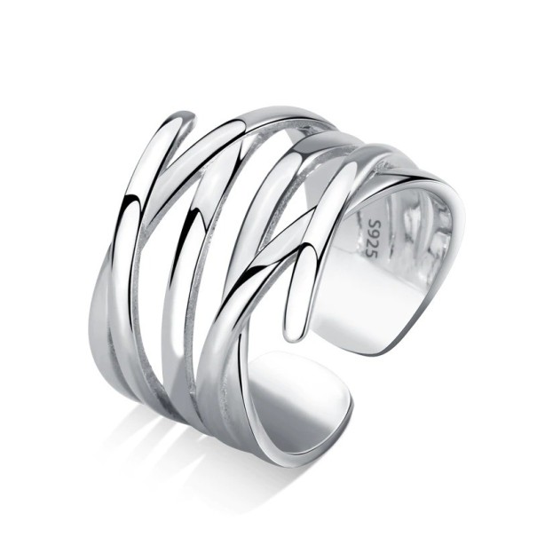 Damesring D2725 zilver