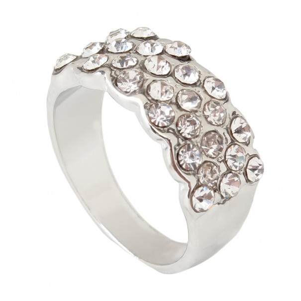 Damesring D2803 zilver