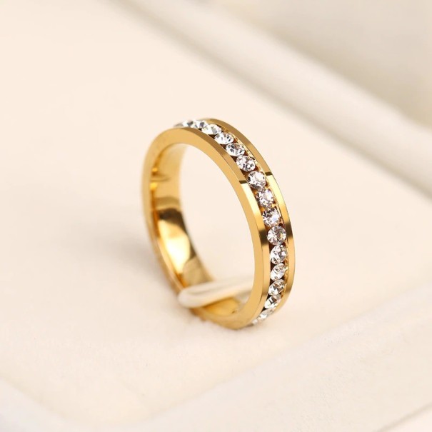 Damesring D2805 goud 11