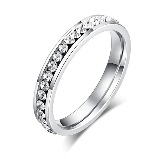 Damesring D2805 zilver 9