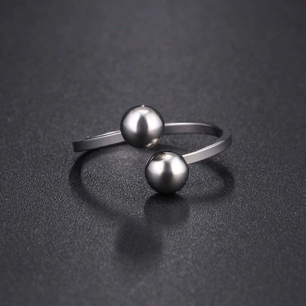 Damesring D2810 zilver 8