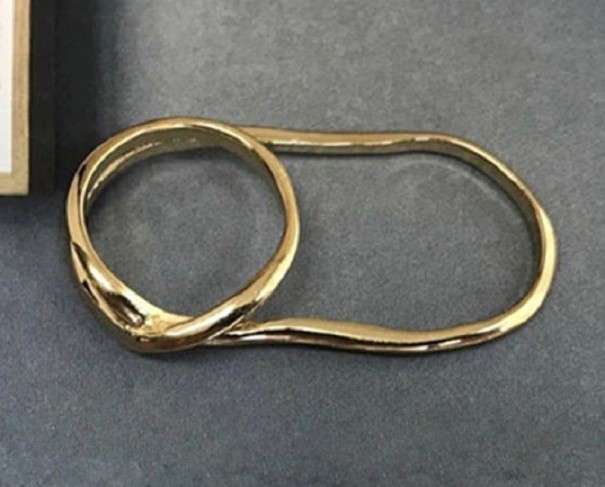 Damesring D2829 goud