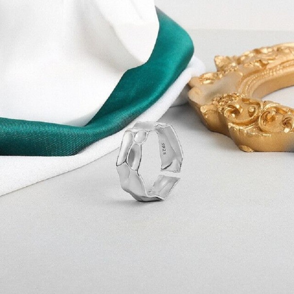 Damesring D2862 zilver