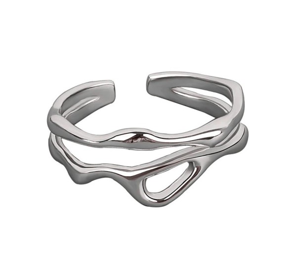Damesring D2870 zilver