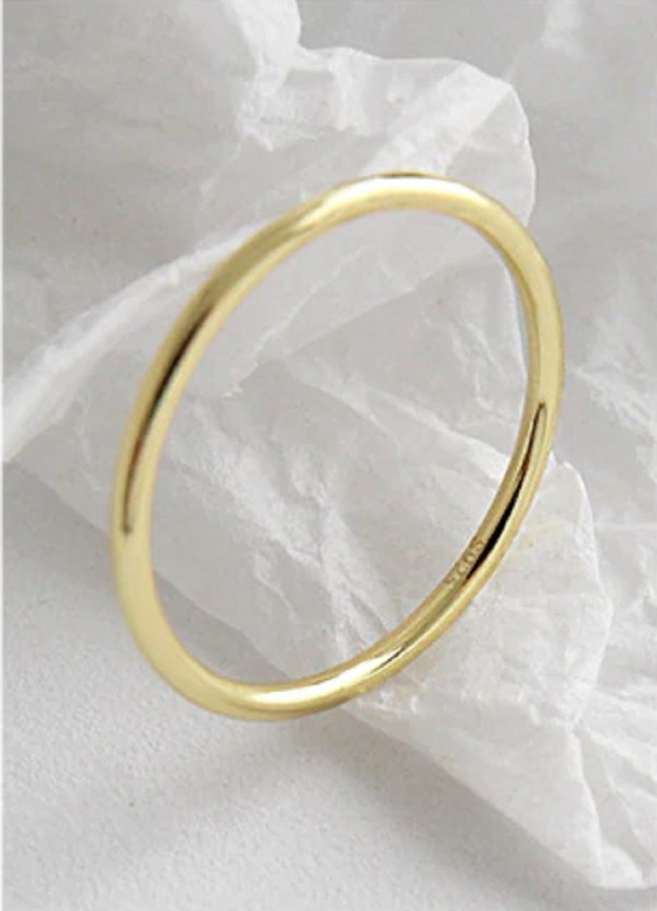 Damesring D871 zilver 4,5