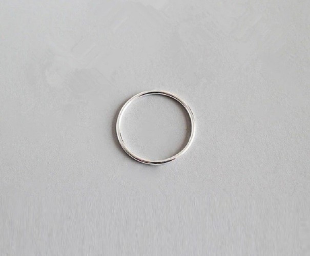 Damesring D871 zilver 4,5