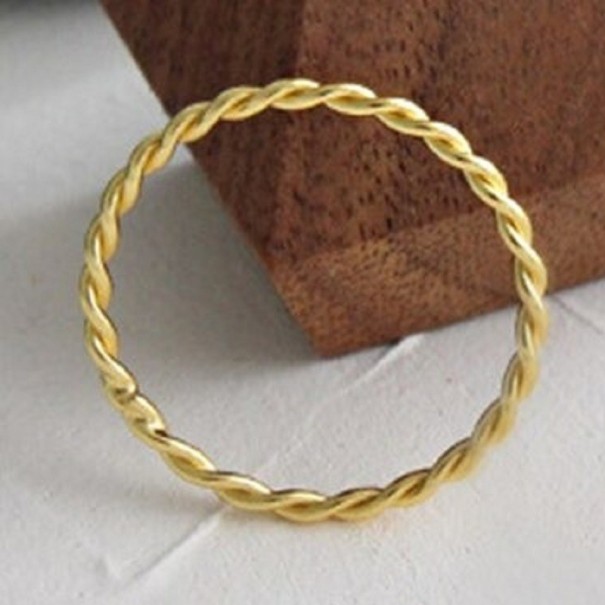 Damesring D936 goud 6,75
