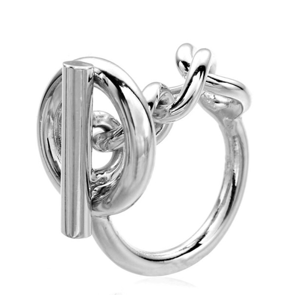 Damesring D996 zilver 5
