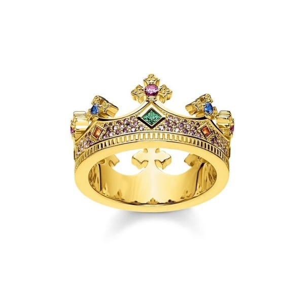 Damesring kroon D1865 7