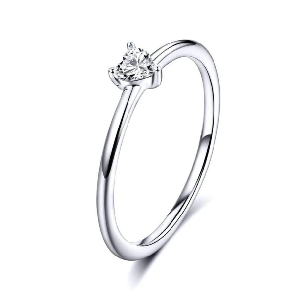 Damesring met hart D1775 6