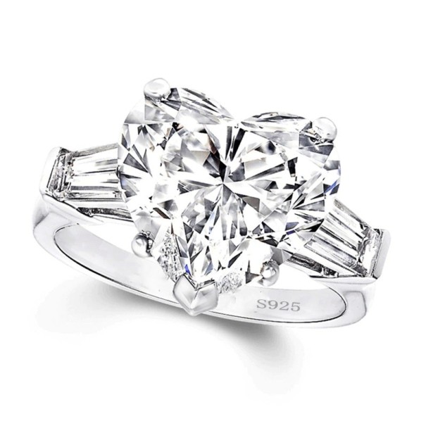 Damesring met hart D2904 8