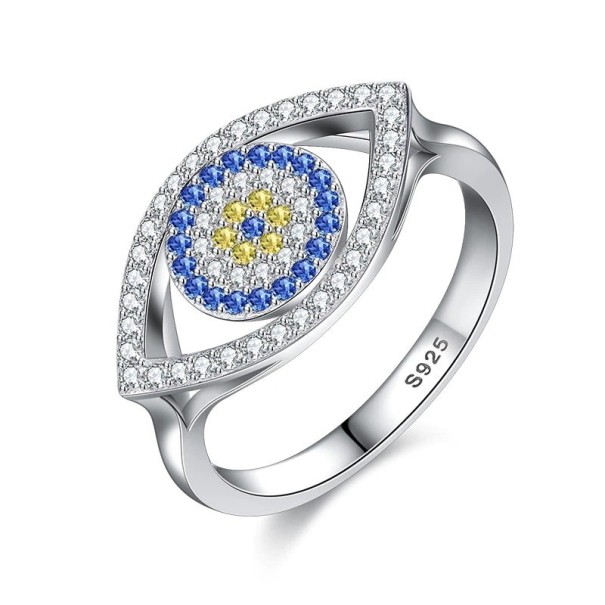 Damesring met oog D2063 6