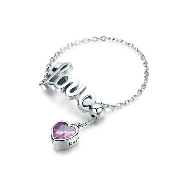Damesring met opschrift liefde D2150 1