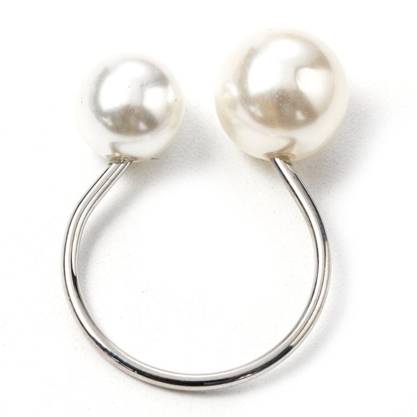 Damesring met parel D2905 zilver
