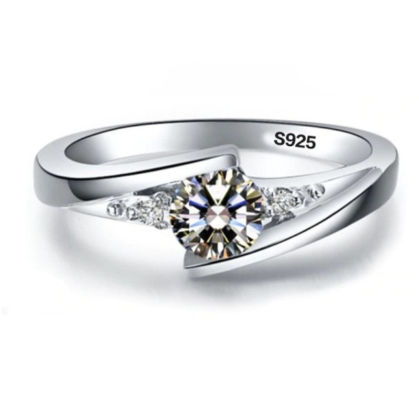 Damesring met zirkoon D863 8