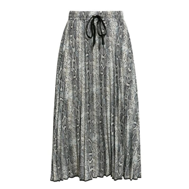 Damesrok met dierenprint XS 1
