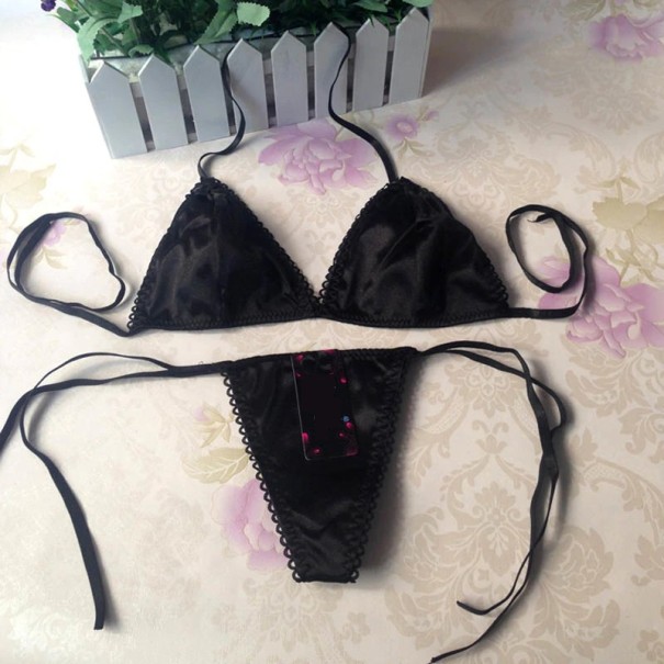 Damesset - Slip en bh wit