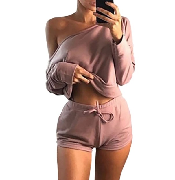 Damesset - Top en shorts