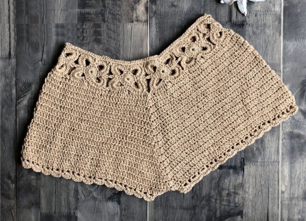 Damesshorts Bethany beige XS