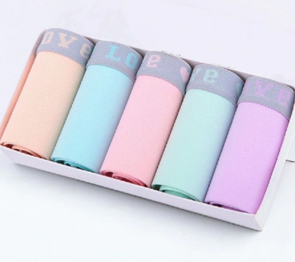 Damesslips met diverse prints - 5 st. XL 16