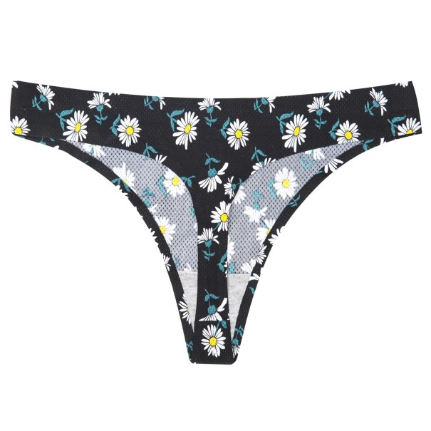 Damesstring met bloemenprint L 2