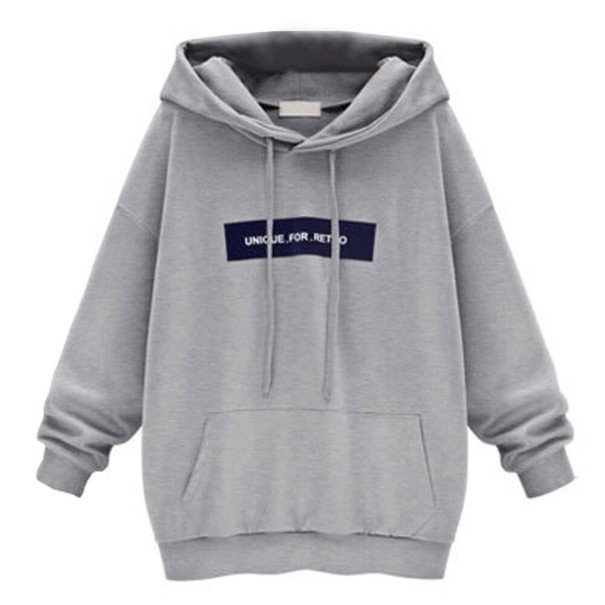 Damessweatshirt met A17-print grijs S